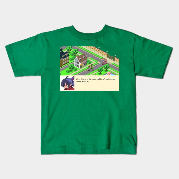 Unpexcted Crossover Kids T-Shirt by Prinny_Dood_emporium